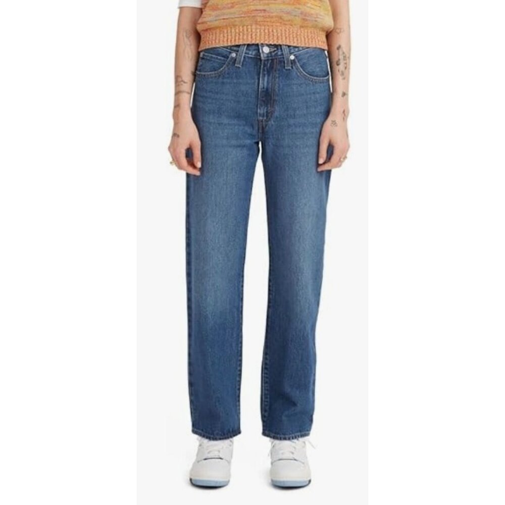 Levi's '94 Baggy Straight Leg Jeans 100% Cotton Indigo Women's 29x31 NWT